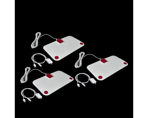 Телевизионная антенна для цифрового ТВ, компактная HDTV антенна с усилителем, белая, 3 шт