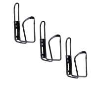 Универсальный велосипедный держатель для бутылки, флягодержатель черный, 3 шт