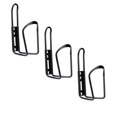 Универсальный велосипедный держатель для бутылки, флягодержатель черный, 3 шт
