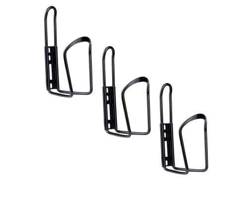 Универсальный велосипедный держатель для бутылки, флягодержатель черный, 3 шт