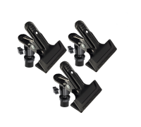 Держатель прищепка PSH-14 для отражателя на штатив, крепление зажим для фона, 3 шт