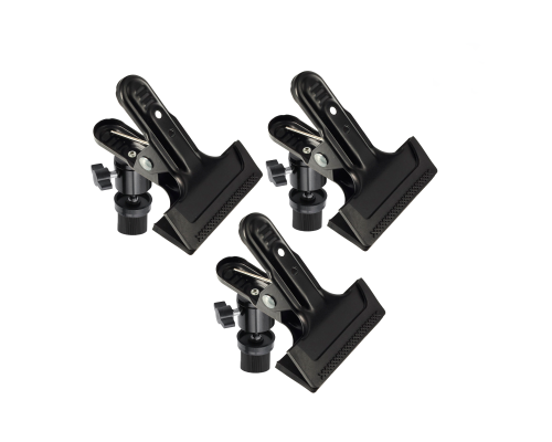 Держатель прищепка PSH-14 для отражателя на штатив, крепление зажим для фона, 3 шт