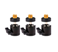 Шарнирное крепление для микрофонной стойки, внешняя резьба 5/8, внутренняя резьба 3/8, 3 шт