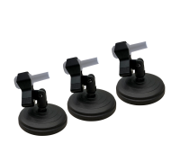 Подставка ZM-02LAK держатель лака для ногтей, цвет черный, 3 шт