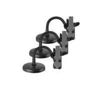 Гибкая подставка ZM-02G10-LAK держатель для лаков, цвет черный, 3 шт