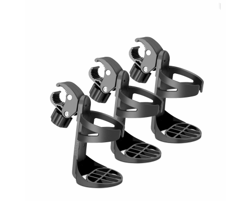 Подстаканник для коляски универсальный с креплением на ручку, 3 шт