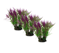 Растение искусственное, декор для аквариума, Гетерантера, 3 шт