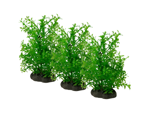 Растение искусственное, декор для аквариума, Прозерпинака, 3 шт