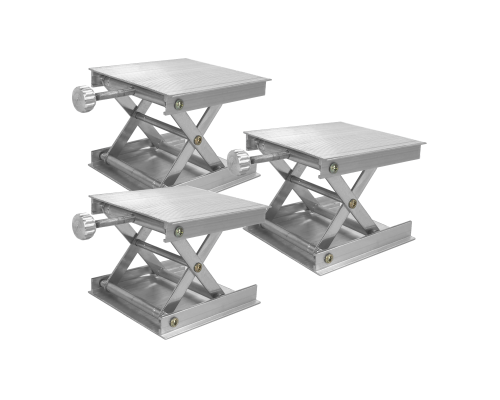 Подставка для лазерного уровня/нивелира - платформа с подъемным механизмом 90х90 мм, 3 шт