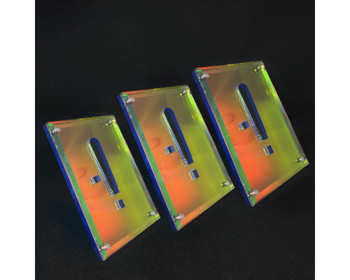 Фоторамка хамелеон для фотографий Instax, 3 шт