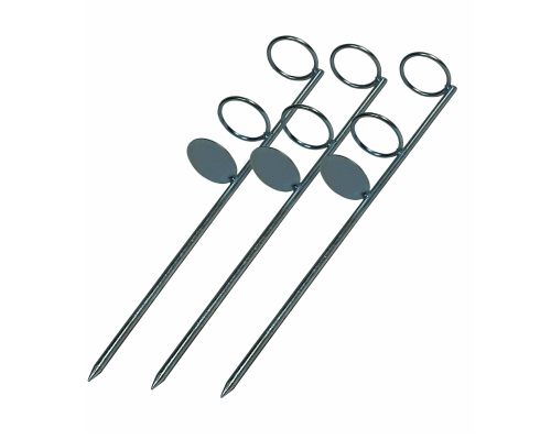 Подставка под удочку, металл, высота 40 см, 3 шт