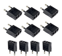 Универсальный адаптер-переходник на евровилку IR39, черный, 10 шт.