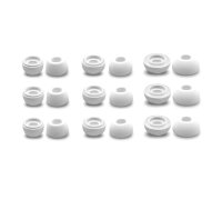 Амбушюры белые для наушников, размер S - 3 пары, M - 3 пары, L - 3 пары