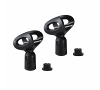 Держатель для ручного микрофона с резьбой крепления 5/8" и переходником на 3/8", в комплекте 2 шт.