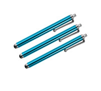 Универсальный стилус для рисования, для телефона, смартфона, планшета, голубой, в комплекте 3 шт.