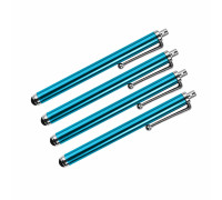 Универсальный стилус для рисования, для телефона, смартфона, планшета, голубой, в комплекте 4 шт.