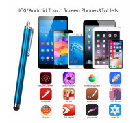 Универсальный стилус для рисования, для телефона, смартфона, планшета, голубой, в комплекте 5 шт.