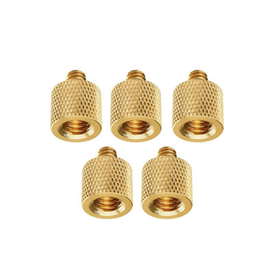 Переходник 3/8"(F) - 1/4"(M) для фото- штативов и микрофонных стоек в комплекте 5 шт.