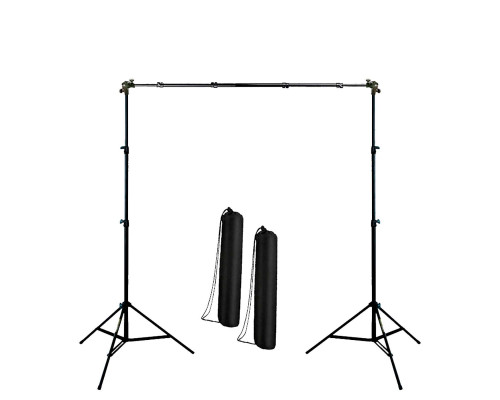 Переносной каркас для фотофона KF-251ZM с регулировкой по высоте до 190 см и ширине до 250 см и чехлом для переноски