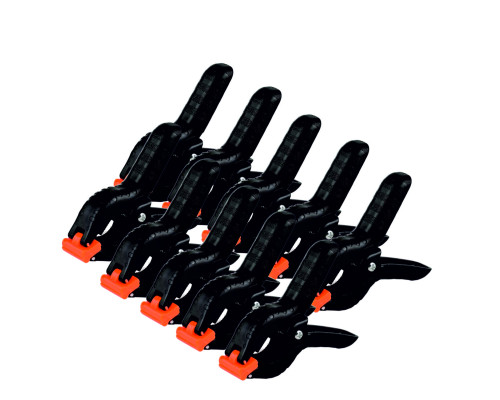 Прищепка зажим PWR-14 универсальная, диаметр 1.4 см, 10 шт.