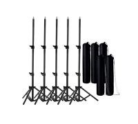 Напольная стойка JBH, резьба 1/4, высота 190 см, с широкой сумкой для переноски, 5 шт