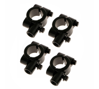 Кронштейн для зеркал мото вело мотоцикла, резьба 8 мм, на руль диаметром 21-24 мм, 4 шт