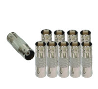 Переходник гнездо BNC (мама) - гнездо BNC (мама), 10 шт