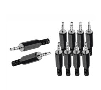 Разъем штекер mini-jack 3.5 мм 4-pin (папа), 10 шт