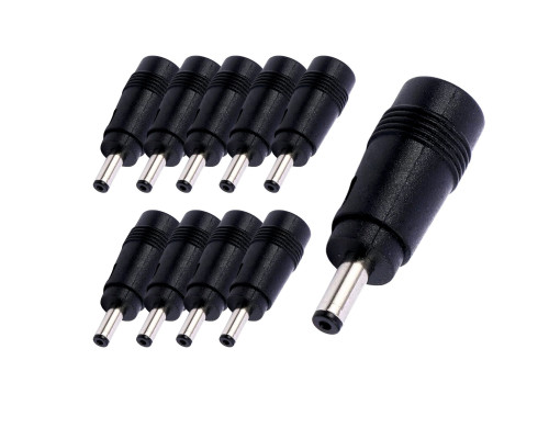 Переходник DC гнездо 5,5/2,5 мм (мама) - штекер 3,0/1,1 мм (папа), 10 шт