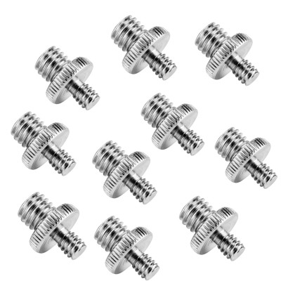 Резьбовой переходник 1/4"(M) - 3/8"(M) для штативов и микрофонных стоек, 10 шт