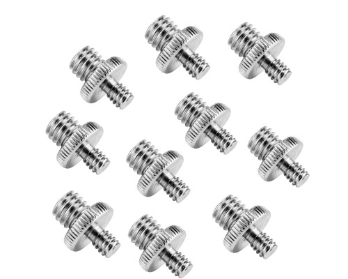 Резьбовой переходник 1/4"(M) - 3/8"(M) для штативов и микрофонных стоек, 10 шт