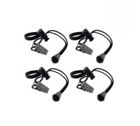 Крепление прищепка на резинке с фиксатором для фотофона, металл, 4 шт