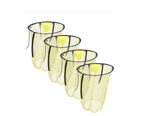 Тренировочное футбольное кольцо сетка 45х60 см, 4 шт