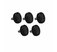 Винт с резьбой 1/4"(M) с барашком для штативов и микрофонных стоек, в комплекте 5 шт.