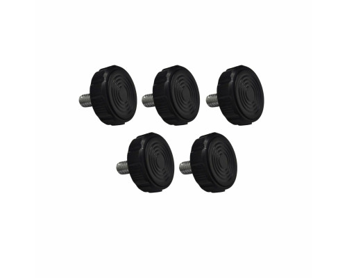 Винт с резьбой 1/4"(M) с барашком для штативов и микрофонных стоек, в комплекте 5 шт.