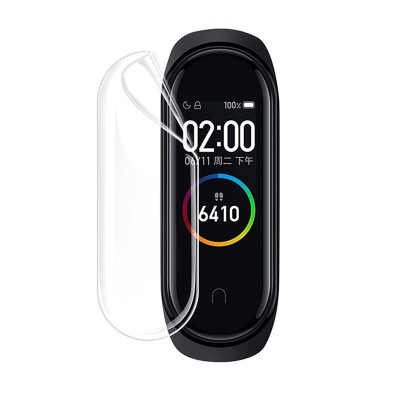 Защитная гидрогелевая пленка для Xiaomi Mi Band 5, в комплекте 2 пленки