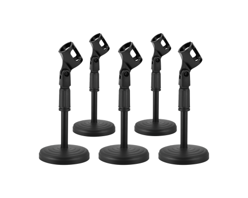 Держатель для микрофона настольный ZM-02, 5 шт