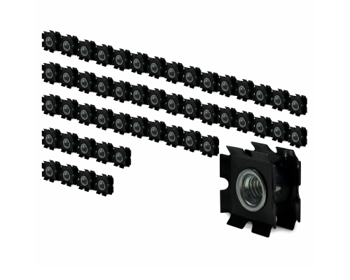 Резьбовое соединение для профильной трубы, M6*30*30, 50 шт