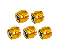 Переходник для микрофонной стойки, штатива с винтовым креплением, резьба 1/4(F)-5/8(M), 5 шт