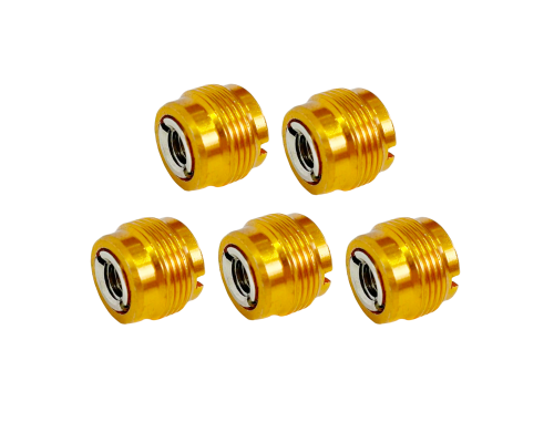 Переходник для микрофонной стойки, штатива с винтовым креплением, резьба 1/4(F)-5/8(M), 5 шт