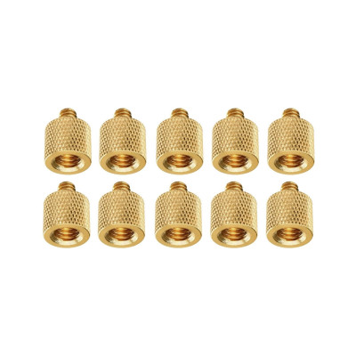 Переходник 3/8"(F) - 1/4"(M) для фото- штативов и микрофонных стоек в комплекте 10 шт.