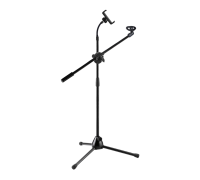 Стойка для микрофона журавль Pro-48151 с держателем микрофона и гибким держателем телефона