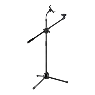 Стойка для микрофона журавль Pro-48151 с держателем микрофона и гибким держателем телефона