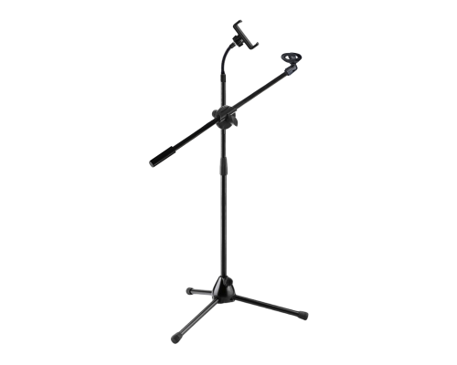 Стойка для микрофона журавль Pro-48151 с держателем микрофона и гибким держателем телефона