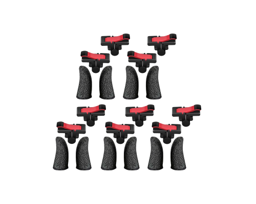 Триггеры D9 и игровые сенсорные напальчники для игры в PUBG и другие игры на телефоне, по 5 пар