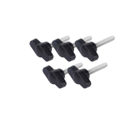 Крепежный винт барашек с резьбой М4, длиной резьбы 30 мм(M4x30), 5 шт