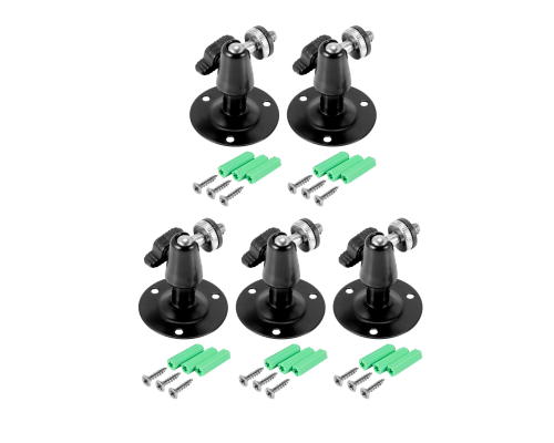 Кронштейн настенный NKSH-14 с шаровой головкой и резьбой 1/4", 5 шт