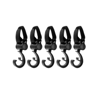 Многофункциональный крючок на коляску для сумки, 5 шт