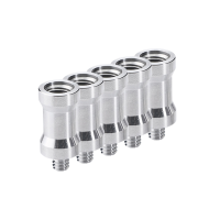 Адаптер-переходник 1/4"(M)-3/8"(F) для штативов и стоек, 5 шт