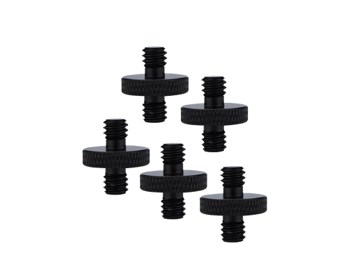 Переходник с 1/4(M) на внешнюю резьбу M6, чёрный, 5 шт